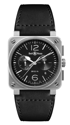 Bell & Ross BR-03 BR0394-BL-SI-SCA