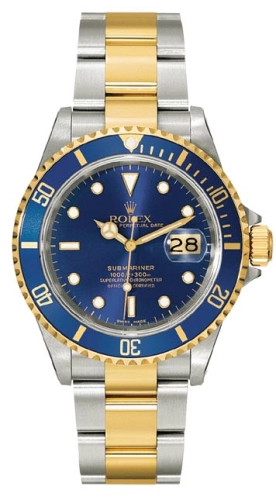 Rolex Submariner 16613-BLUE-SUPERLUMINOVA