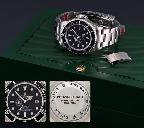 Rolex Sea-Dweller 16600-POLIZIA-DI-STATO