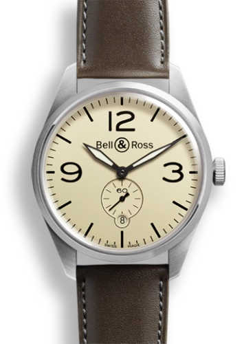 Bell & Ross Vintage BRV123BEISTSCA