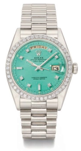Rolex Day-Date 36 1804-STELLA-TURQUOISE