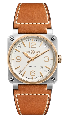 Bell & Ross BR-03 BR0392-ST-PG-SCA