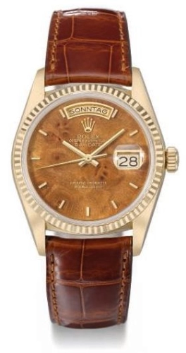 Rolex Day-Date 36 18038-BURR-WOOD