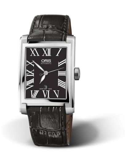 Oris Rectangular 01-561-7657-4074-07-5-21-71FC