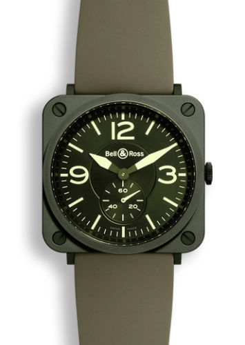 Bell & Ross Instruments BRSCERAMMILSRB