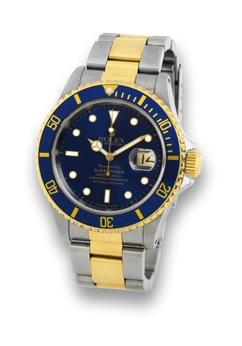 Rolex Submariner 16613-BLUE-TIFFANY-TRITIUM