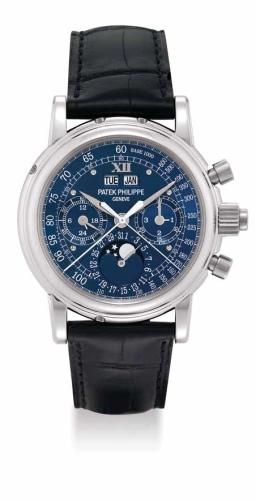 Patek Philippe Grand Complications 5004P-BLUE-ROMAN