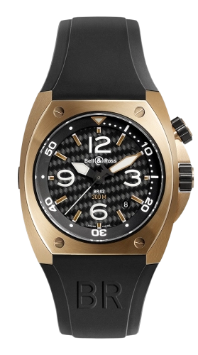 Bell & Ross Marine BR02-PINKGOLD