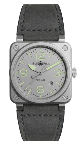 Bell & Ross BR-03 BR0392-GR-ST-SCA
