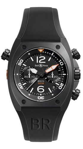 Bell & Ross Marine BR02-CHR-BL-CA