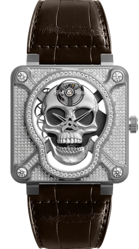 Bell & Ross BR-01 BR01-SKULL-SK-FLD