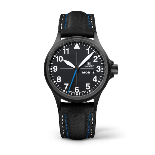 Damasko Three-hand Models DA38-BLACK