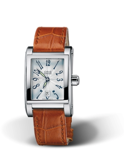 Oris Rectangular 01-561-7526-4061-07-5-16-42FC