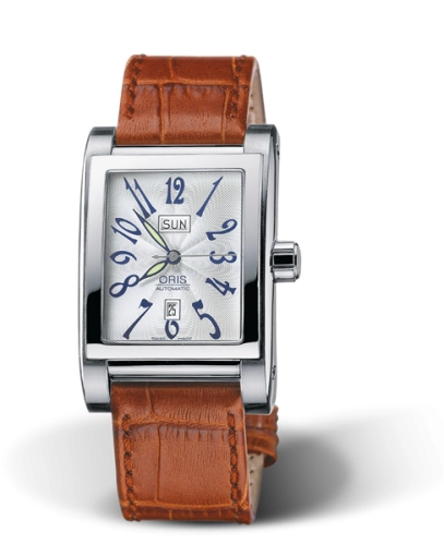 Oris Rectangular 01-585-7525-4061-07-5-20-42FC